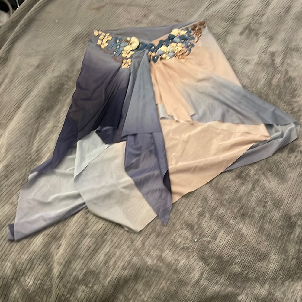Ema Savahl hand painted with Swarovski skirt